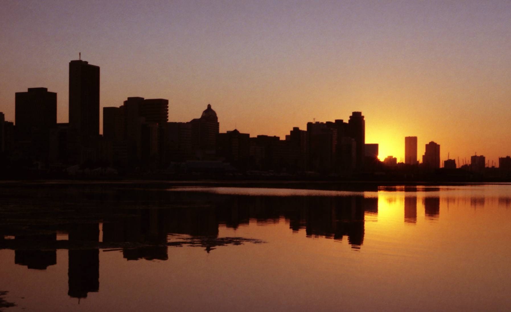 Sunset in Durban